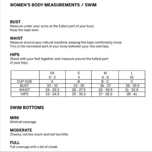 Chloe Sea Blue Slinky Rib Mini Swim Bottom - Picture 7 of 7